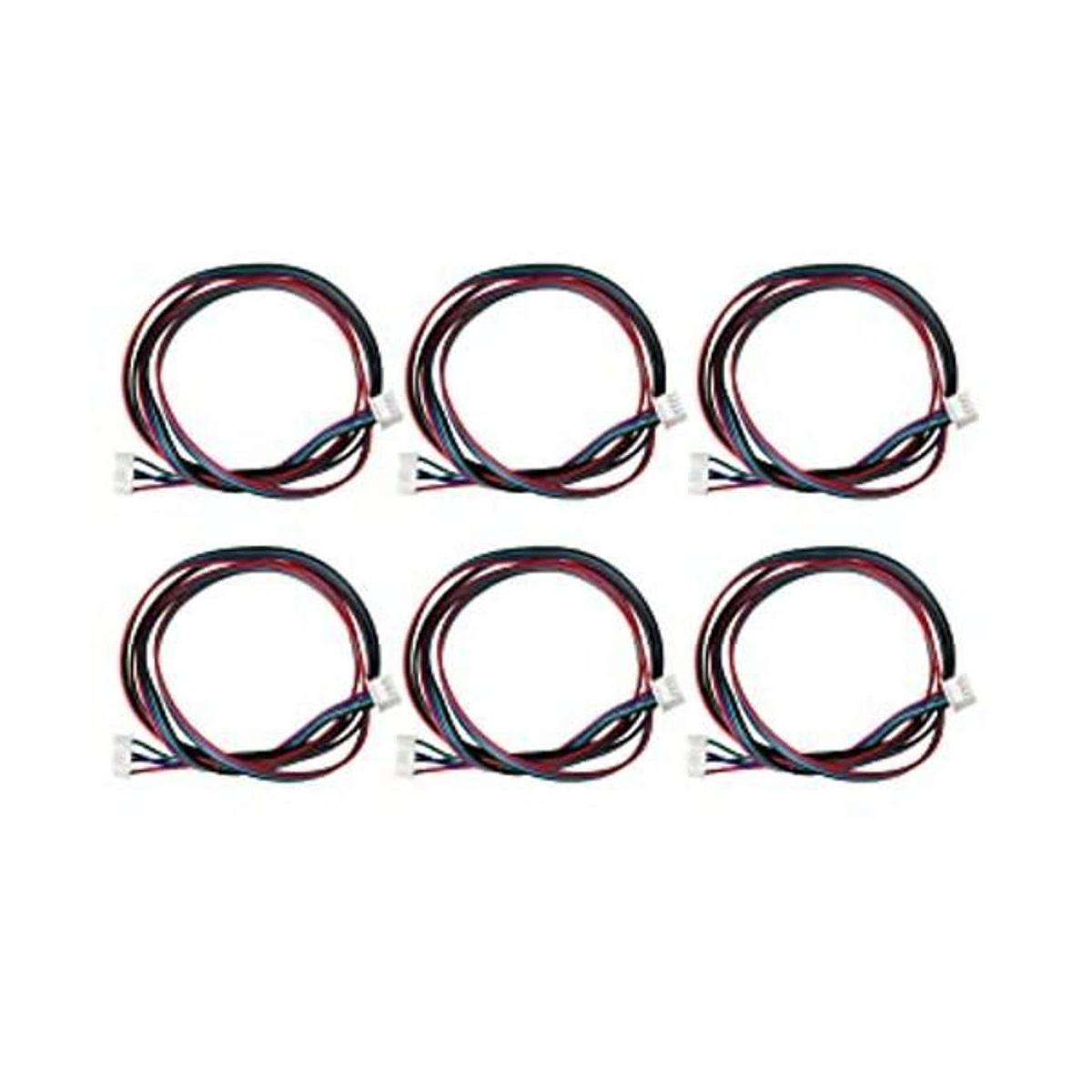 RLECS 6 cables de motor paso a paso de 3.3 ft de 39.4