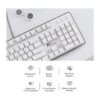RK ROYAL KLUDGE RK920 Teclado mecánico de tamaño completo