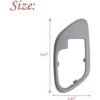 RLBHILON Bisel de puerta interior compatible con Chevy GMC_4