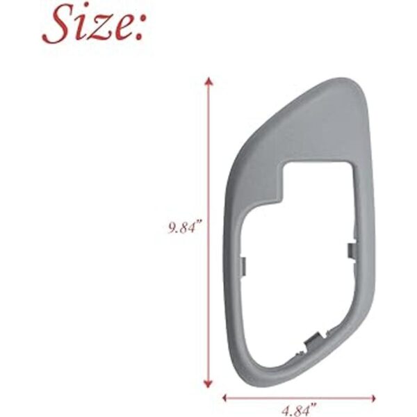 RLBHILON Bisel de puerta interior compatible con Chevy GMC_4