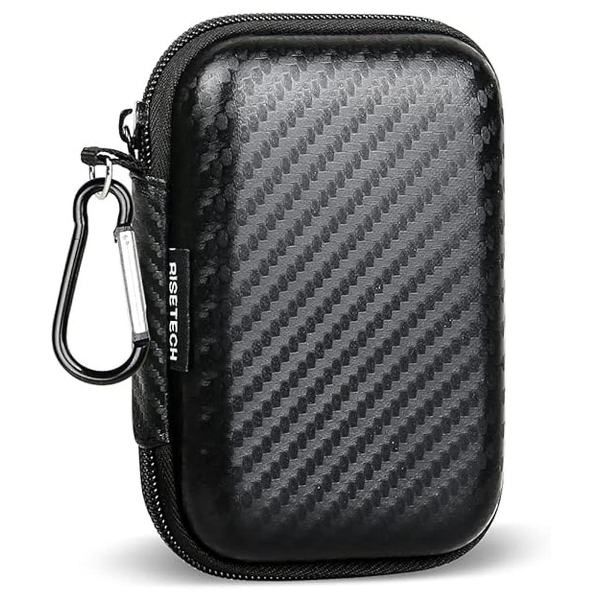 RISETECH Funda de transporte para auriculares mini bolsa