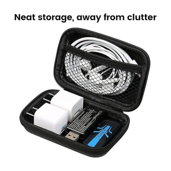RISETECH Funda de transporte para auriculares mini bolsa