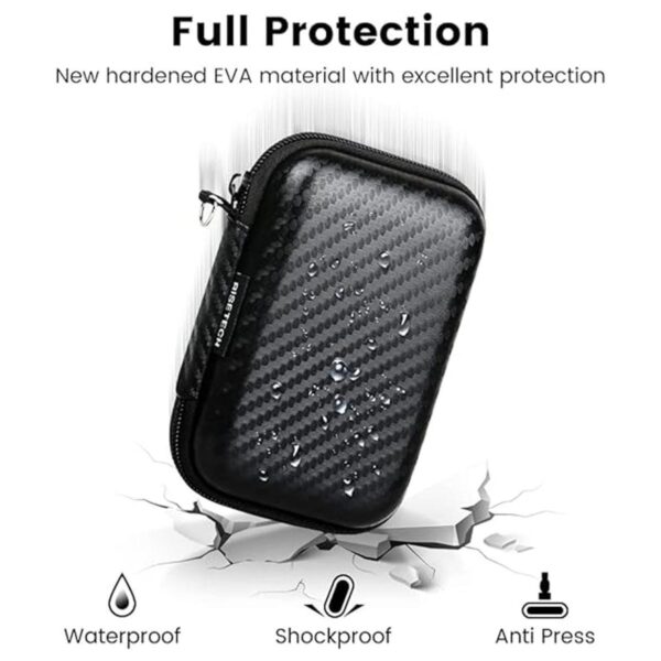 RISETECH Funda de transporte para auriculares mini bolsa