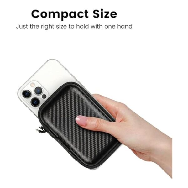 RISETECH Funda de transporte para auriculares mini bolsa