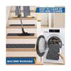 RIOLAND Alfombra antideslizante para escaleras para_5