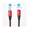 RIITOP Cable de extensión USB C cable trenzado macho a
