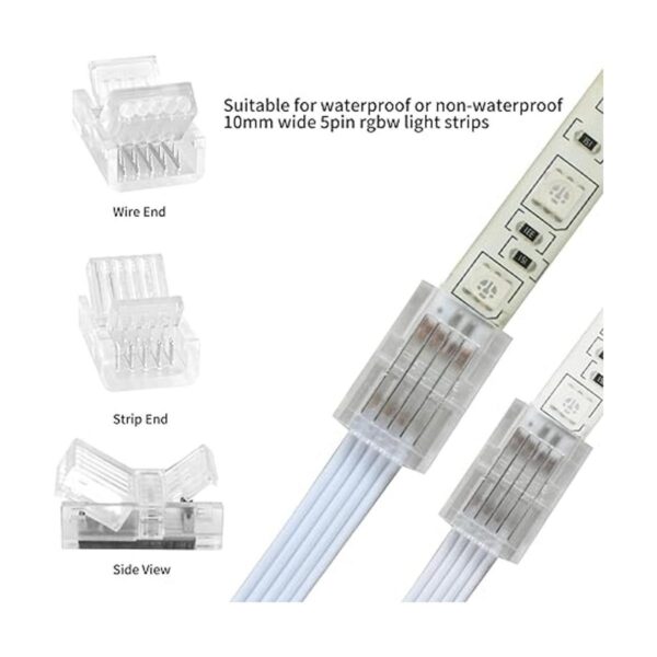 RGBZONE Cable de extensión RGBW de 5 pines de 32.8 pies y_2