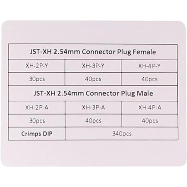 RFaha 560pcs JSTXH Conector Kit 0.100 in 234 Pin Hembra_4