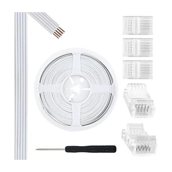 RGBZONE Cable de extensión RGBW de 5 pines de 32.8 pies y_1