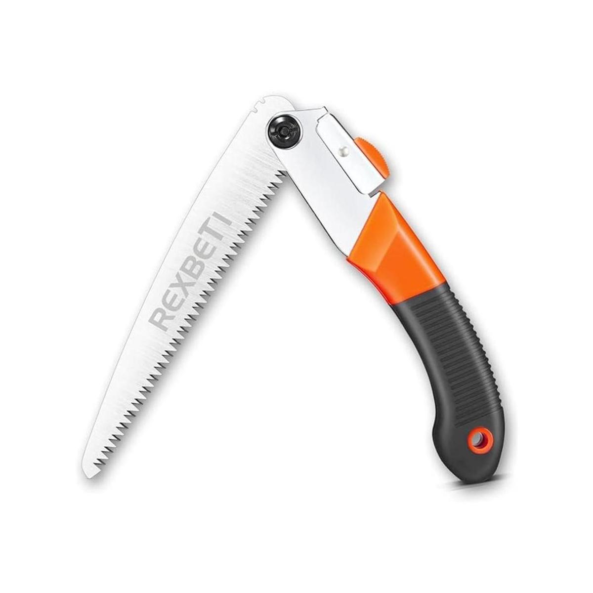 REXBETI Sierra plegable diseño compacto de 8 pulgadas