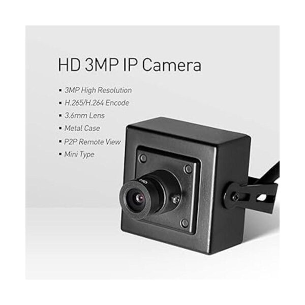 REVOTECH Mini cámara IP de seguridad Fisheye cámara_2