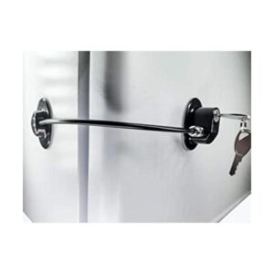 REZIPO Cerradura de puerta para frigorífico con 2 llaves