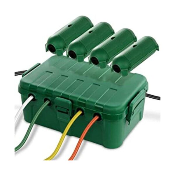 RESTMO Caja impermeable para exteriores y paquete de 4_1