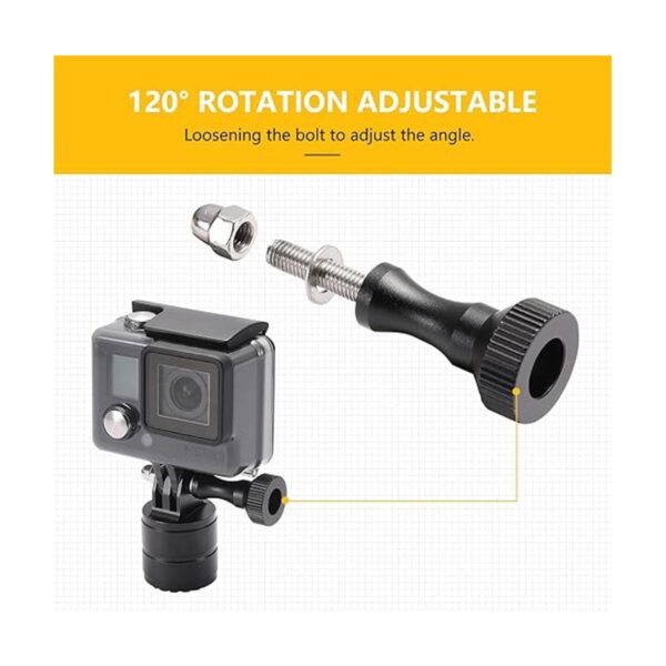 RERPRO UTV ATV Soporte de cámara compatible con GoPro_4