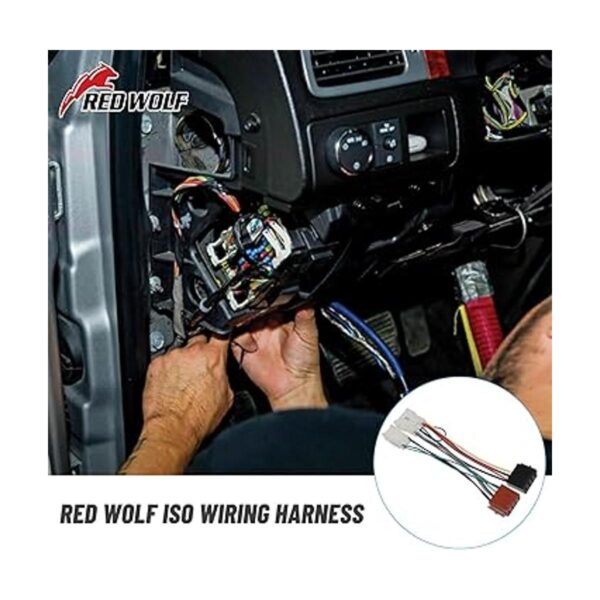 RED WOLF Adaptador de arnés de cableado ISO de radio_2