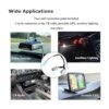 RED WOLF Adaptador de toma de corriente de 12 V compatible_2