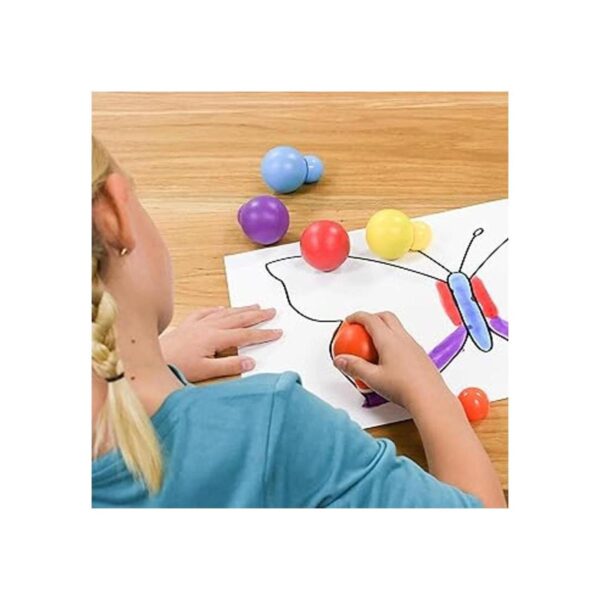 READY 2 LEARN Doodle Dabbers Juego de 6 colores lavables