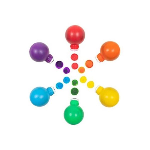 READY 2 LEARN Doodle Dabbers Juego de 6 colores lavables
