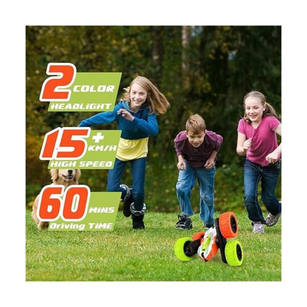 REAPP Auto de control remoto para niños 2.4 GHz 4WD RC_5