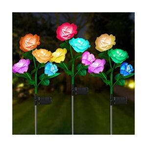 RECHOO Luces solares de jardín decorativas para_1