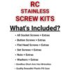 RCScrewZ Kit de tornillos de acero inoxidable tra079_3