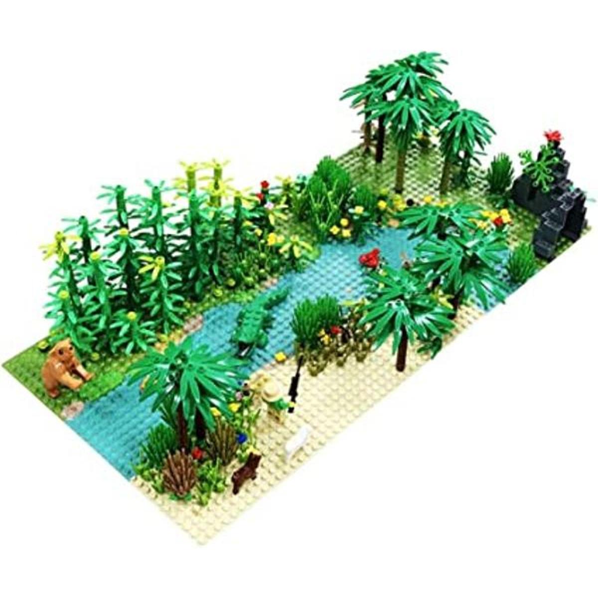 RCOMG Jungle Rainforest Bloques de construcción de