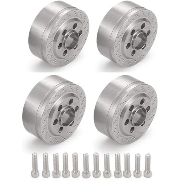 RCLions 4 piezas de bloque de peso de rueda RC 3.00 oz de