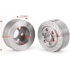 RCLions 4 piezas de bloque de peso de rueda RC 3.00 oz de