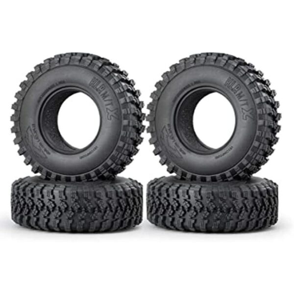 RCLIONS 4PCS 1.9inch 4.173 in goma RC neumático neumático