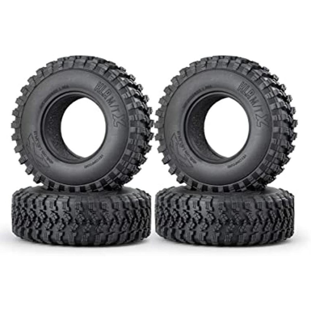 RCLIONS 4PCS 1.9inch 4.173 in goma RC neumático neumático