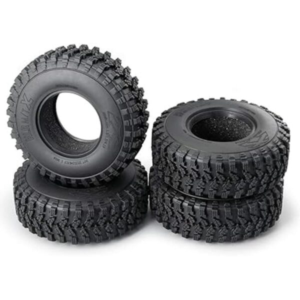 RCLIONS 4PCS 1.9inch 4.173 in goma RC neumático neumático