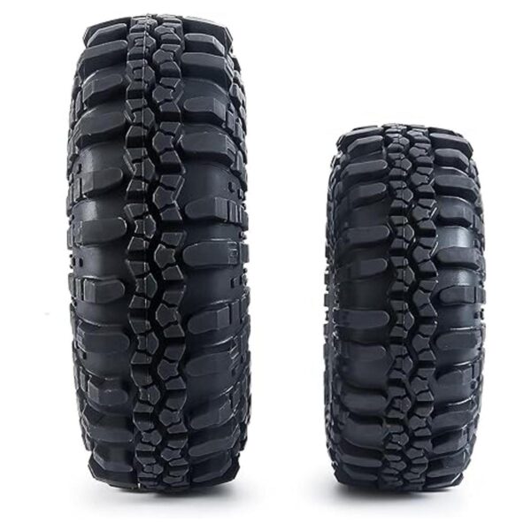 RCHub 4 neumáticos de goma de 2.2 pulgadas llantas