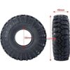 RCHub 4 neumáticos de goma de 2.2 pulgadas llantas