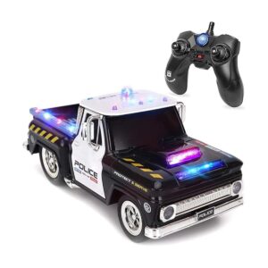 RC Control remoto policía camioneta vehículo de juguete
