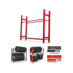 RC Car Alloy Tire RackWheel Rack para 1.9 2.2 llanta_1