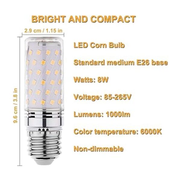 RAYHOO Bombillas LED incandescentes equivalente a 80100_2