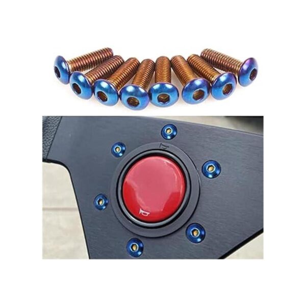 RASTP Kit de tornillos para volante 8 piezas azul_6