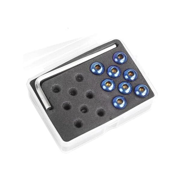 RASTP Kit de tornillos para volante 8 piezas azul_2