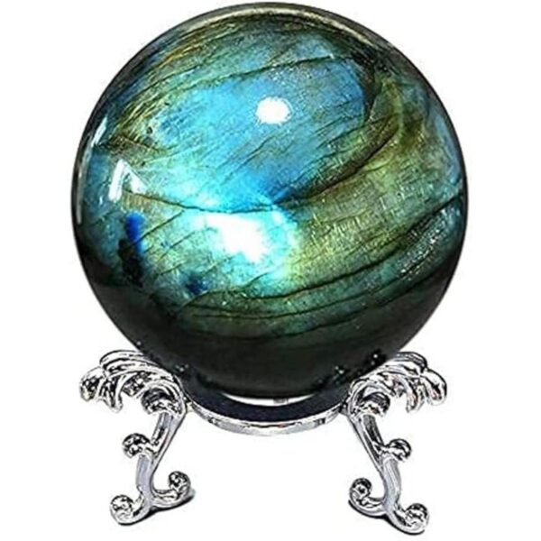 RALDMOV Esfera de Labradorita natural bola de cristal de_1