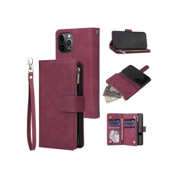 RANYOK Funda tipo cartera compatible con iPhone 12 Pro_1