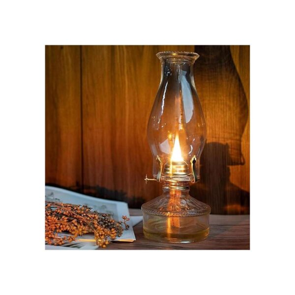 RAHATA Lámpara de aceite para chimenea de huracán y