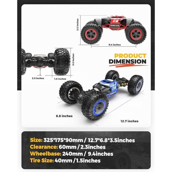 R Speed Mando a distancia para coche de 24 GHz para niños_2