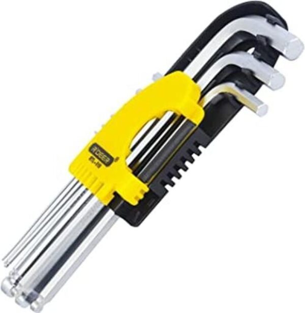 Rdeer Juego de llaves hexagonales de grado industrial