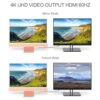 Qwiizlab Adaptador de concentrador USB C para iMac 2021 de_3