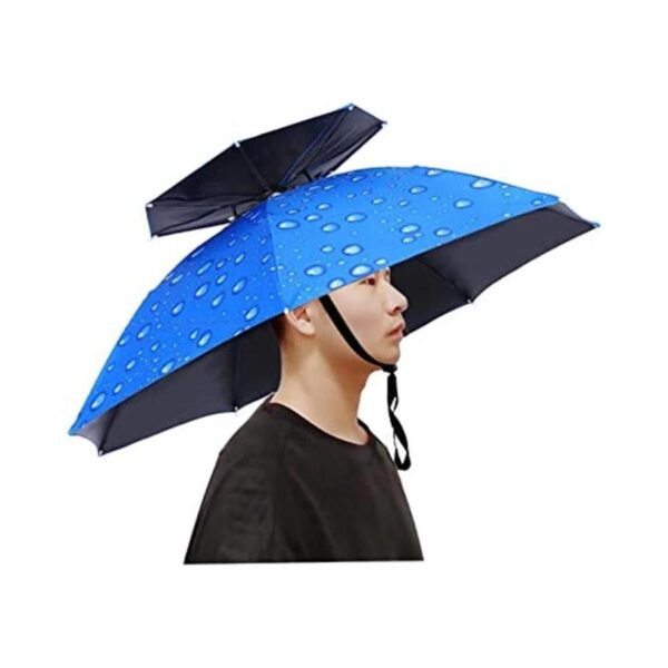 Qukipet Sombrero de paraguas gorra de paraguas de pesca_1
