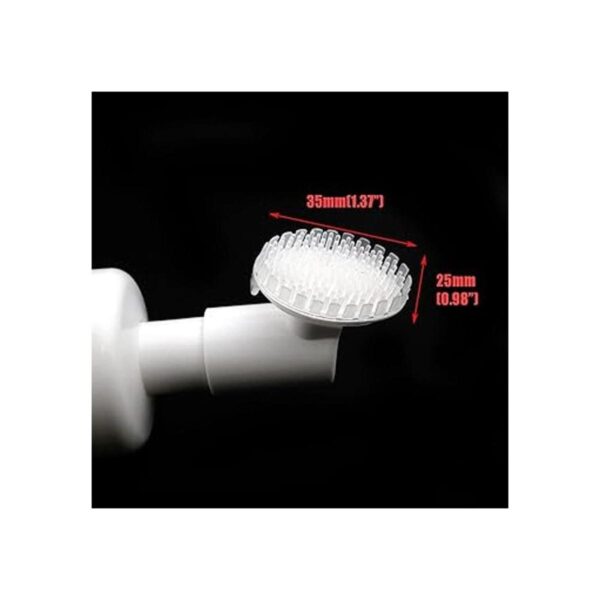 Quluxe Botella limpiadora facial vacía con cepillo de gel