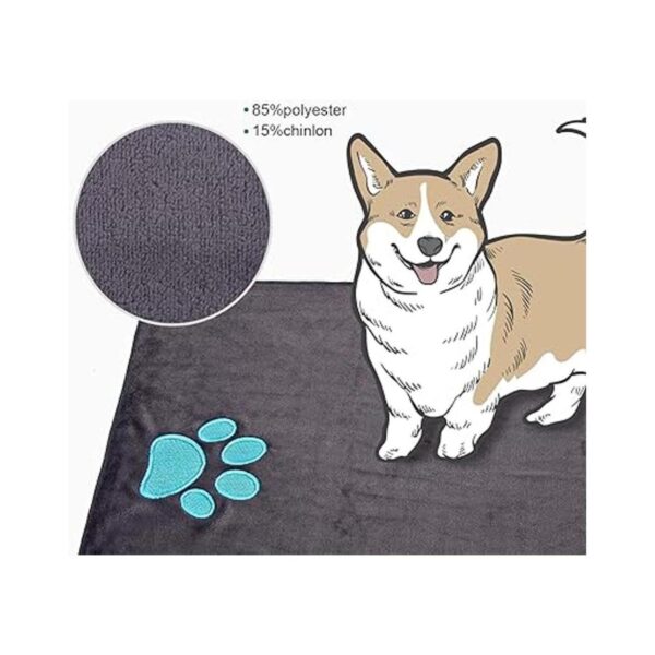 Quera Toalla de perro superabsorbente 2 toallas de perro