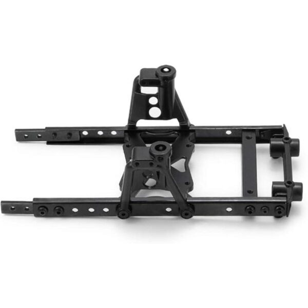 QueT Kit de marco de cuerpo de acero RC 6x6 para automóvil