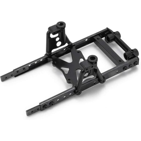 QueT Kit de marco de cuerpo de acero RC 6x6 para automóvil