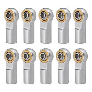 QueT 10 piezas de 10 varillas de eslabones de metal M4_1
